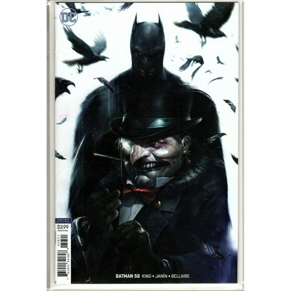 BATMAN no. 58 FRANCESCO MATTINA VARIANT DC COMICS 2018 High Grade PENGUIN - Picture 1 of 1